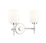 Millennium Lighting 19602 Keylee 16"W Vanity - Nickel. Fixed Price $143.90.