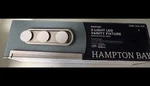 Hampton Bay Midford 3-LIGHT Brush Nickel Led Bathroom Vanity Bar. Fixed Price $29.87.