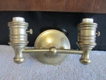 Vintage Hvl Hudson Valley Lighting Brass Wall Sconce Fixture. Fixed Price $179.00.