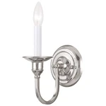 Livex Lighting 5141-35 Cranford Wall Sconce Polished Nickel. Fixed Price $129.96.