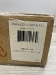 Visual Comfort & Co. Keaton 2 Light 30" Wall Sconce, Chrome Read. Fixed Price $42.99.