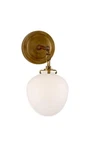 Visual Comfort TOB2225 Katie Small Acorn Sconce Replacement White Glass Shade.. Fixed Price $102.00.