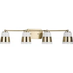 Progress Lighting P300445 Haven 7"W Vanity - Brass. Fixed Price $259.99.