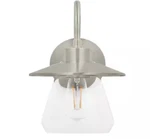 Hampton Baynorthmoore 8 1-LIGHT Brushed Nickel Farmhouse Bathroom Vanity. Fixed Price $22.22.