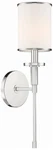 Crystorama Hatfield 18 1/2" High Polished Nickel Wall Sconce. Fixed Price $148.00.