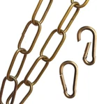 Woerfu 6 Feet Gold Bronze Finish Pendant Chandelier Light Fixture. Fixed Price $9.95.