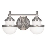 Livex Lighting Oldwick Bath Brushed Nickel. Fixed Price $219.99.