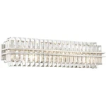 Crystorama HAY-1415-PN Hayes Bath Vanity Light Wall In Polished Nickel. Fixed Price $638.40.