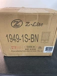 Z-lite 1949-1S-BN Grayson 9" Tall Wall Sconce Brushed Nickel. Fixed Price $74.99.