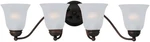 Maxim 2123FTOI Basix 4 27.5" Wide Bathroom Vanity Light-oil Rubbed Bronze. Fixed Price $47.92.