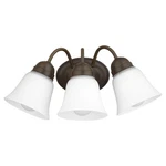 Quorum International 5404-3 Bronze 3-LIGHT 17"W Vanity. Fixed Price $61.00.