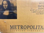 Metropolitan N1721-84 Copra 12" Tall Wall Sconce Brushed Nickel. Fixed Price $177.99.