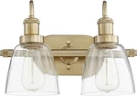 2 Light Bath Vanity Transitional Style - 17.75 Inches Wide By 10.5. Fixed Price $191.00.