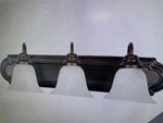 Maxim Lighting 8013FT0I 3-LIGHT Early American Bath Vanity 24"X7". Fixed Price $39.95.