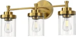Vonluce Bathroom Fixtures, Vanity Lights, 3-LIGHT, Gold. Fixed Price $29.99.