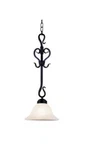 Elk Lighting 251-BK Buckingham 1-LGHT Mini Pendant Matte Black. Fixed Price $63.20.
