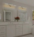 Led Vanity Bar 24 In. 1-LIGHT Modern Brushed Nickel Wall Sconce Dimmable. Fixed Price $70.00.