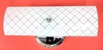 1965 Vintage White Bath Wall 2-LIGHT Fixture Convenience Outlet Puritan New P-3. Fixed Price $329.95.