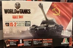 Italeri 56506 World Of Tanks IS-2 1:56 Scale. Fixed Price $50.75.