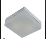 Flush Mount Ceiling Alico Elk Lighting Square Silver Opal Glass X9 X2. Fixed Price $49.95.