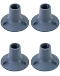 Qwork Replacement Feet For Shower Chair Bath Seat, 1-1/8" I.d, Black 4 Pack. Fixed Price $18.25.
