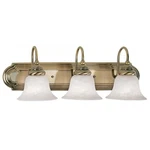 Livex Lighting Belmont 3 Bath Antique Brass. Fixed Price $160.99.