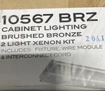 Kichler Taskwork Modular Light 13" Under Cabinet Starter Kit - 12V Xenon. Fixed Price $150.00.