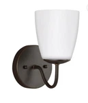 Sea Gull Lighting 4116601-782 Bannock One Wall / Bath Sconce Vanity Style. Fixed Price $19.95.