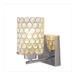 Home Decorators Collection 1-LIGHT Chrome Wall Sconce 1002433028. Fixed Price $35.00.