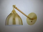 Home Decorators 1-LIGHT Sconce Aged Brass Finish Metal Shade HD-1651-AGB-CV. Fixed Price $39.85.