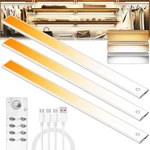 134 Led Under Cabinet Lights Wireless With Full Lighting,rechargeable Closet .... Fixed Price $64.68.