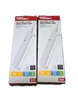 2X Hyper Tough Led Under Cabinet Light 12" 400LUMEN Dimmable Adjustable Linkable. Fixed Price $29.95.