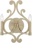 Savoy House 9-6094-2 Lombard Light 17" Tall Bathroom Sconce Noble Brass. Fixed Price $134.40.