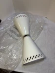 Read! Robert Abbey Jonathan Adler Havana Bowtie Wall Sconce Nickel White W698. Fixed Price $119.00.