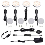 Aiboo Under Cabinet Led Puck Lights Kit With Touch Dimming Switch For Ambianc.... Fixed Price $35.28.