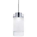 Maxim 10192CLFT Chrome Scope 12" Led Frosted / Clear Glass Pendant. Fixed Price $98.00.