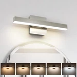 Joossnwell Bathroom Light Fixture Brushed Nickel Vanity Bar 5CCT Dimmab.... Fixed Price $52.50.