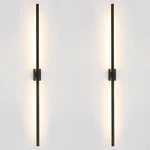 Only Suitable For Small Junction Box Set Of 2 Minimalist Long Tube Linear Led.... Fixed Price $193.90.
