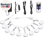 Linkable Under Cabinet Led Lighting 12V Dimmable Puck Lights With Wireless Rf. Fixed Price $63.49.