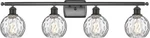 4-LIGHT Oil Rubbed Bronze Bath Vanity By Innovations 516-4W-OB-G1215-6. Fixed Price $815.99.