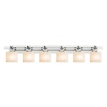 Justice Fusion Argyle Light 10" Bath Bar, Chrome FSN-8506-30-OPAL-CROM. Fixed Price $739.99.