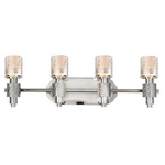Kalco 6274PSN Nickel Ashington 4-LIGHT Bathroom Vanity. Fixed Price $823.00.