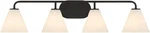 Savoy House 8-2988-4-BK Blair 4-LIGHT Bathroom Vanity In Matte Black. Fixed Price $149.63.