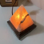 Himalayan Pink Salt Lamp Pyramid Natural Crystal Rock Handcrafted 6INCH. Fixed Price $49.00.