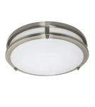 Design House Ripon 14.5 Flush Mount Led Ceiling Light - Brushed Nickel 578641. Fixed Price $29.95.