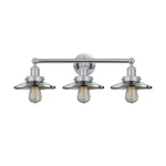 Innovations Lighting 616-3W-8-26 Edison Vanity Chrome. Fixed Price $283.36.