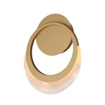 ET2 E23910-112 Lyra 11" Tall Led Wall Sconce Gold. Fixed Price $178.00.