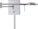Kovacs , George's Reading Room Swing Arm Wall Sconce Light 1LT Led Chrome. Fixed Price $187.52.