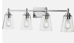 Hampton Bay Wakefield Light Vanity Brushed Chrome 1006 324 386. Fixed Price $26.31.