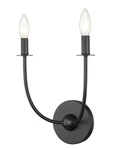 Z-lite 3040-2S-MB, Shannon Light 17" Tall Wall Sconce, Black. Fixed Price $56.14.